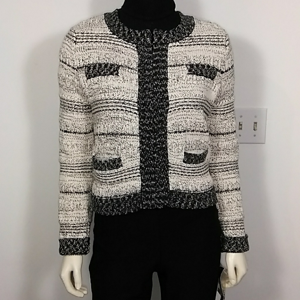 NWT International Concepts OCEANA Cardigan Sz M